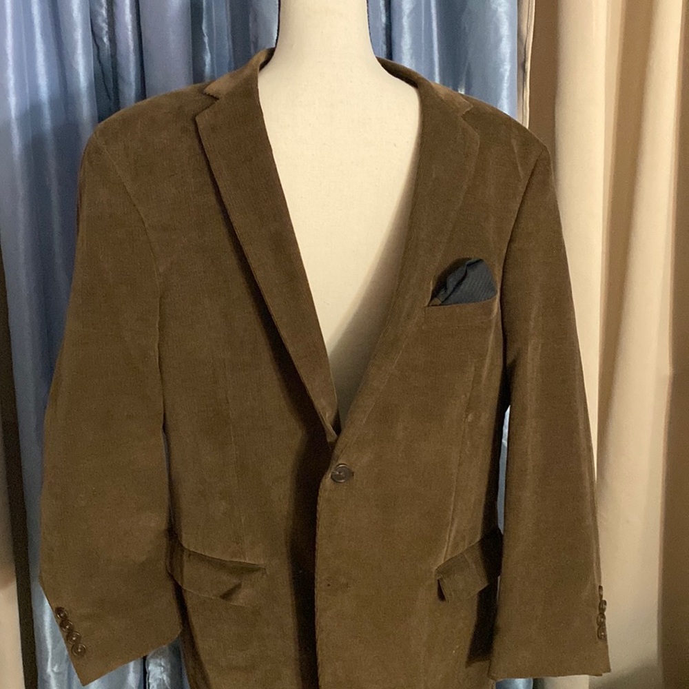 Architect brown corduroy sport jacket
